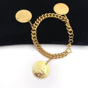 Bracelet coin 5 dollar