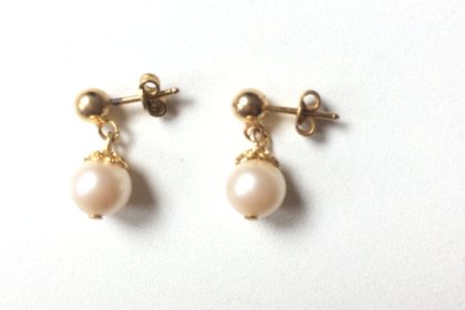 boucles d'oreille perle