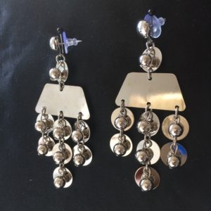 boucles d'oreilles effet miroir