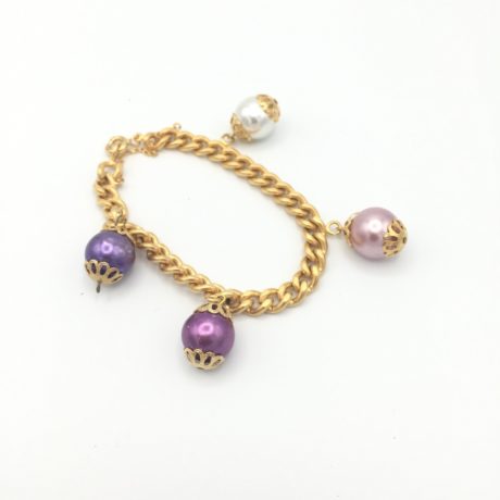 bracelet à charmes perles