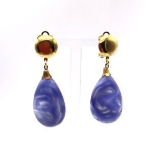 Clip goutte bleu
