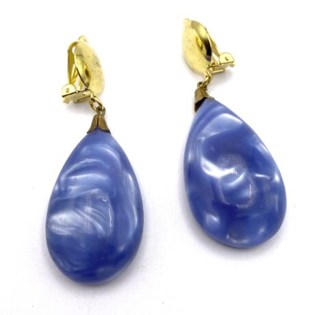 Clip goutte bleu