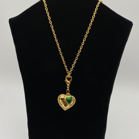 Pendentif double coeur2