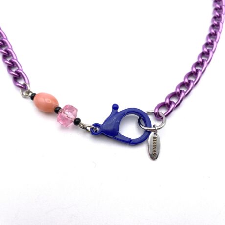 collier chaine violette_04