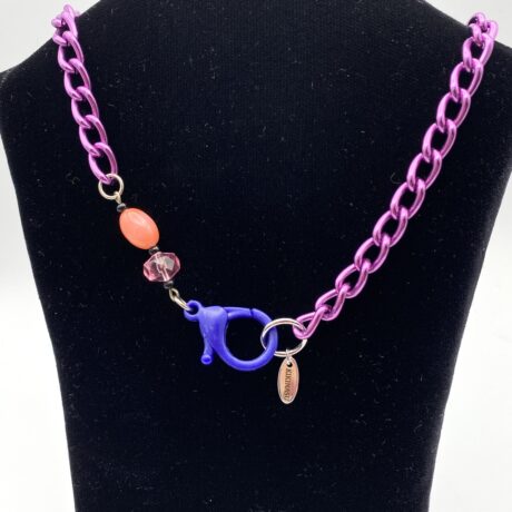 collier chaine violette_05