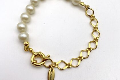 Bracelet Chaine et perles