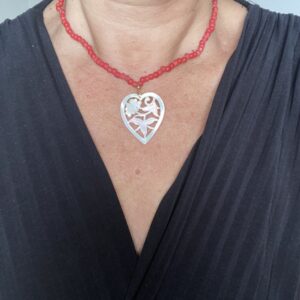 collier corail et nacre