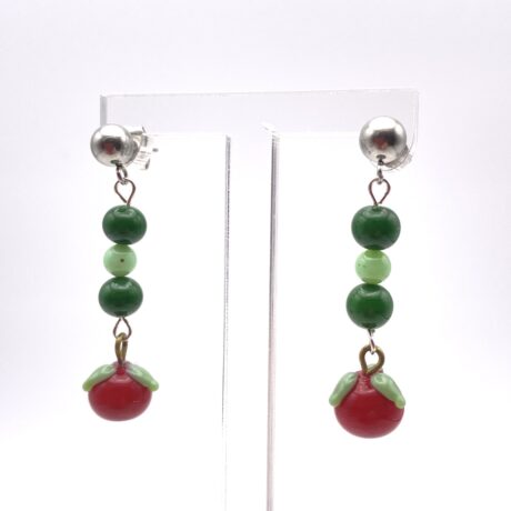 Boucles d’oreilles Pomme