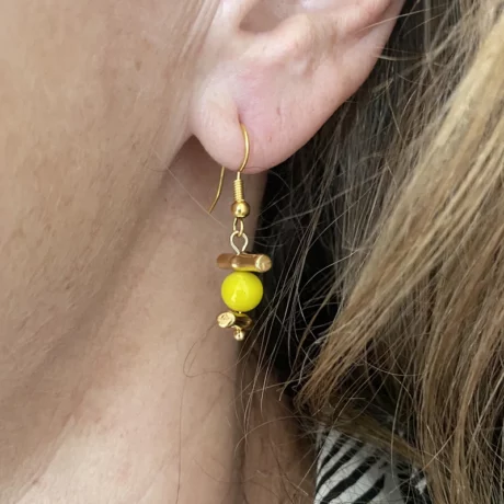 boucle oreille corail jaune_02
