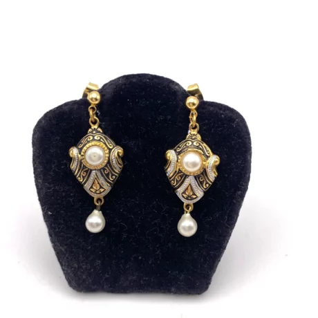 Boucle oreille damascène3