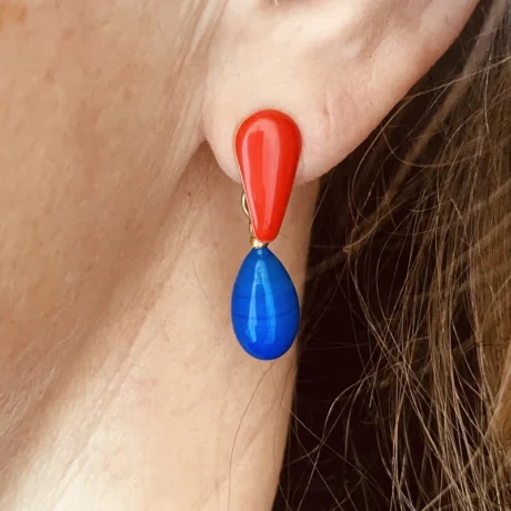 Boucle oreille Modrian1