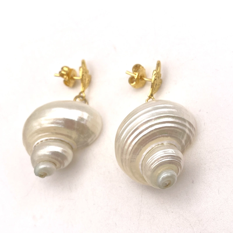 Boucles d’oreilles escargot nacré_02