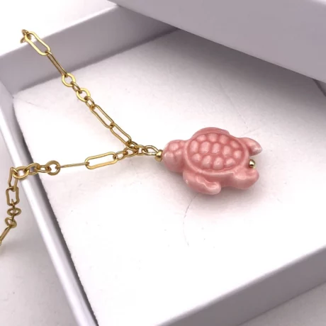 coliier tortue rose_10