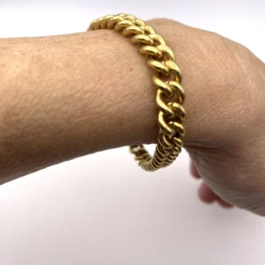 Bracelet gourmette vintage