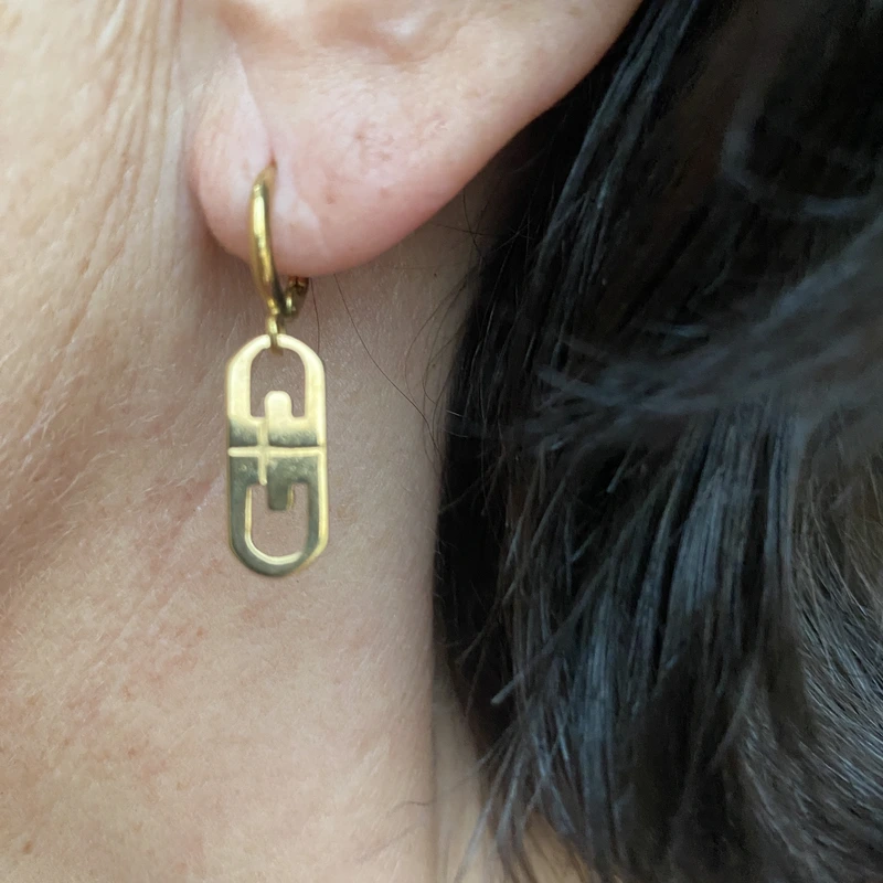 Créole maillon original upcyclé