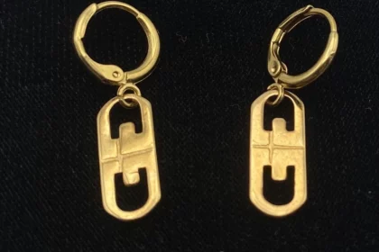 Créole maillon original upcyclé